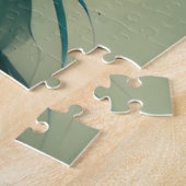 Magical Blue Irish Woodland Fairy und Schmetterlin Puzzle (Seite)