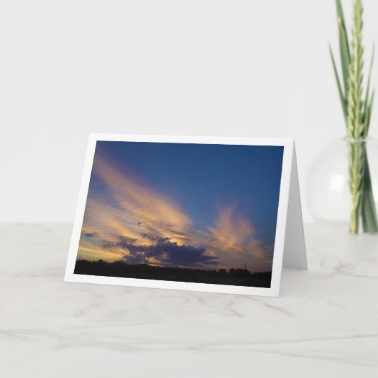 Magical Blue Sky Karte (Vorderseite)