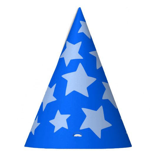 Magical Blue Stars Party Hat Partyhütchen (Links)