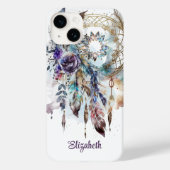 Magical Boho Crystals Dreamcatcher Case-Mate iPhone Hülle (Rückseite)