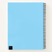 Magical Boho Diamond Spiral Notebook Notizblock (Rückseite)