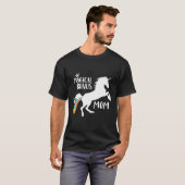 Magical Bonus Mama Unicorn Stepmutter Best Stepmut T-Shirt (Vorne ganz)