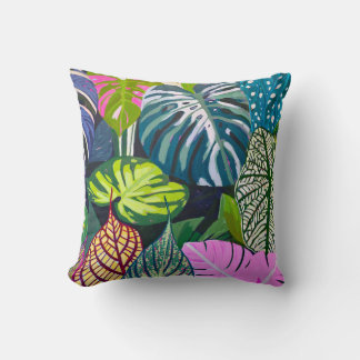 Magical Botanicals Throw Pillow Kissen