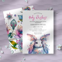 Magical Bunny Baby Shower Einladungen