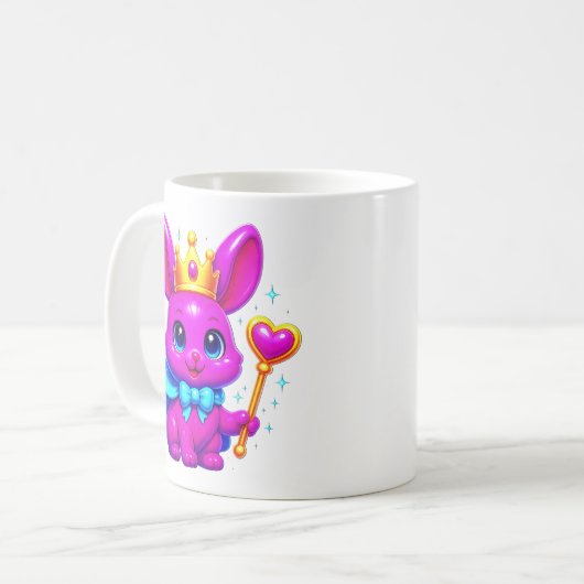 Magical Bunny Princess Kaffeetasse (Vorderseite Links)