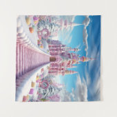 Magical Candy Castle Wandteppich (Vorderseite (Horizontal))