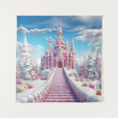 Magical Candy Castle Wandteppich (Vorderseite)