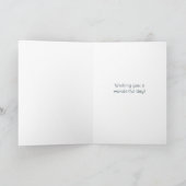 Magical Castle Niedlich Dragons Kindergeburtstag Karte (Innenseite)