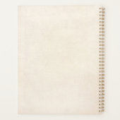 Magical Celestial Mushroom Fungi Moon Boho Planer (Rückseite)