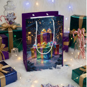 Magical Christmas Gift Bag – Luxury Festive Mittlere Geschenktüte