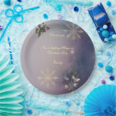Magical Christmas Glow Christmas Birthday plates Pappteller (Party)