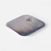 Magical Christmas Glow Christmas Birthday plates Pappteller (Gewinkelt)