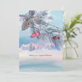 Magical Christmas Karte (Stehend Vorderseite)