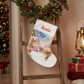 Magical Christmas Market Großer Weihnachtsstrumpf