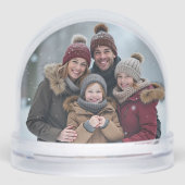 Magical Christmas night in the forest, photo Schneekugeln (Vorderseite)