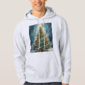 Magical Christmas Tree with Gifts Hoodie (Vorderseite)