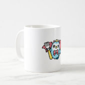 Magical Chubby Bird Hilda Super - Devil Bird Kaffeetasse (Vorderseite Links)