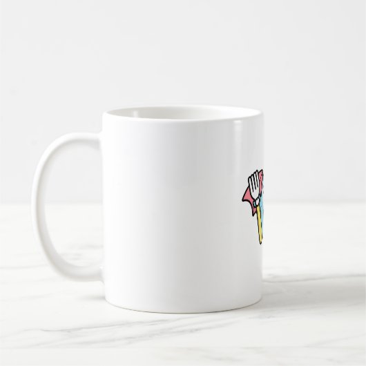 Magical Chubby Bird Hilda Super - Devil Bird Kaffeetasse (Links)