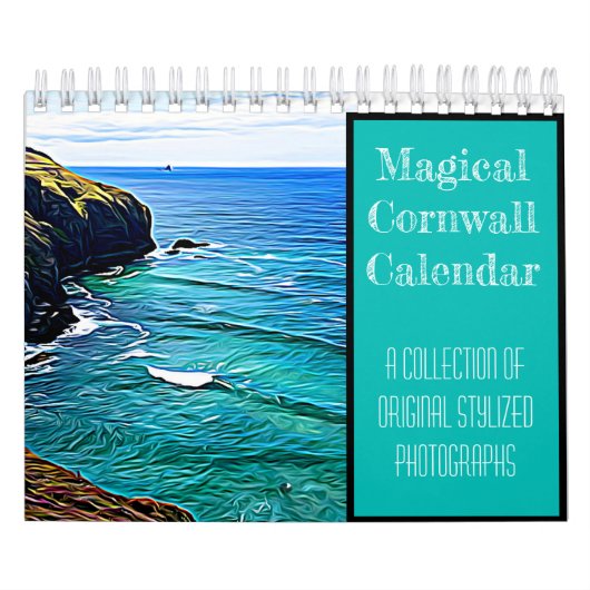 Magical Cornwall, stilvolle Fotografie von Cornwal Kalender (Titelbild)