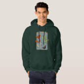 Magical Creatures Vintage Graphic Hoodie (Vorne ganz)