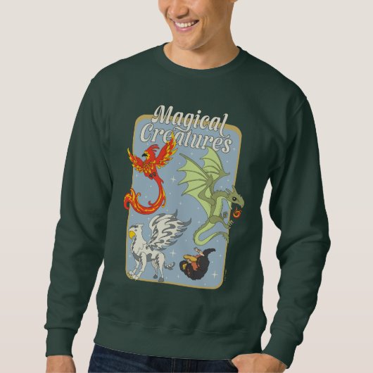 Magical Creatures Vintage Graphic Sweatshirt (Vorderseite)
