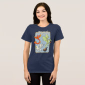 Magical Creatures Vintage Graphic Tri-Blend Shirt (Vorderseite voll)