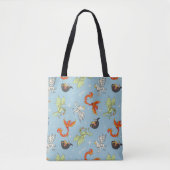 Magical Creatures Vintage Pattern Tasche (Vorderseite)