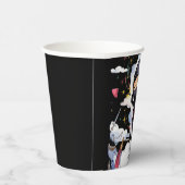 Magical Custom Ninja Geburtstag Pappbecher (Rechts)