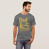 Magical Dad Manager of Mischief Birthday Family Ma T-Shirt (Vorne ganz)