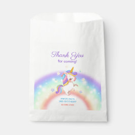 Magical Day Rainbow Stars Unicorn Birthday  Geschenktütchen