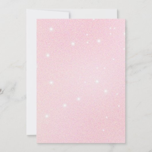 Magical Day Thumbelina FairyTale Einladung (Rückseite)