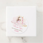 Magical Day Unicorn Birthday Party  Geschenkanhänger (Beispiel)