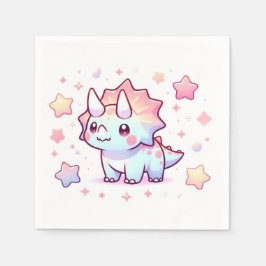 Magical Dino Dinosaur Baby Showerr Serviette