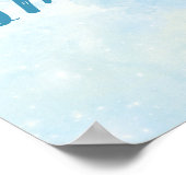 Magical Discover You Imagination Poster (Blau) (Ecke)