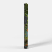 Magical Dragon Garden iPhone 14 Case – Whimsical F Hülle (Rechte Seite)