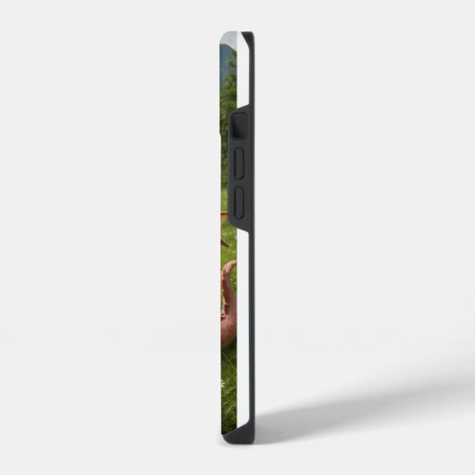 Magical Dragon Garden iPhone 14 Case – Whimsical F iPhone Hülle (Linke Seite)