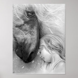 Magical Dreams Giro mit Pferd Poster