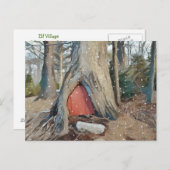 Magical Elf House Postkarte (Vorne/Hinten)