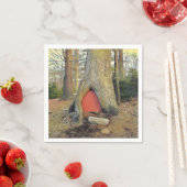 Magical Elf House Serviette (Beispiel)