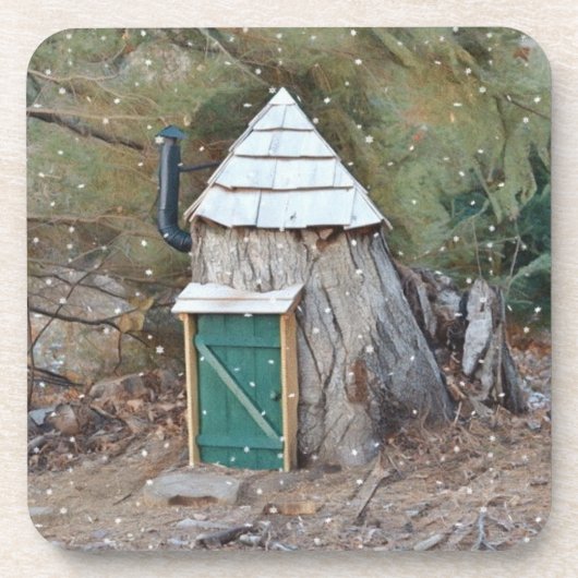 Magical Elf House Untersetzer (Vorderseite)