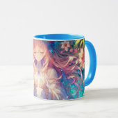 Magical Ethereal Anime Girl Tasse (VorderseiteRechts)