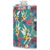 Magical Fairies And Floral Hexagon Patchwork Flachmann (Links)