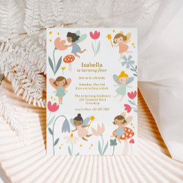 Magical Fairies Birthday Einladung