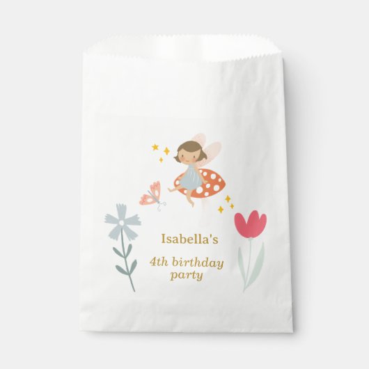 Magical Fairies Party Geschenktütchen (Vorderseite)