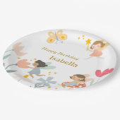 Magical Fairies Party Pappteller (Schrägansicht)