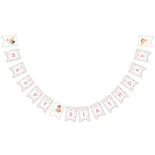 Magical Fairies Party Wimpelkette (Alle)