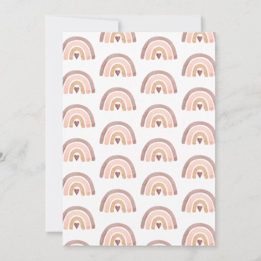 Magical Fairy 1. Geburtstag Einladung (Rückseite)