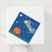 Magical Fairy and Jack O'Lantern Halloween party Geschenkanhänger (Beispiel)