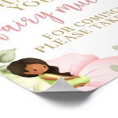 Magical Fairy Birthday Baby Shower bevorzugt Schil Poster (Ecke)