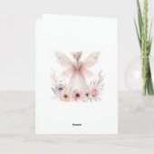 Magical Fairy Birthday Karte (Rückseite)